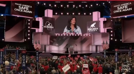 În a doua zi a Convenţiei republicane, Donald Trump a fost lăudat de foştii rivali Nikki Haley şi Ron DeSantis