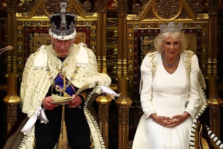 "Discursul Regelui". Charles al III-lea a prezentat în Parlament primul program laburist din ultimii 15 ani - VIDEO
