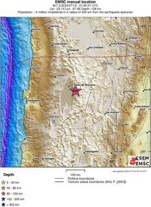 UPDATE-Cutremur cu magnitudinea 7.3, într-o regiune din Chile