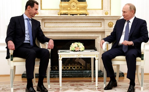Putin l-a primit la Kremlin pe preşedintele sirian Bashar al-Assad