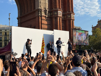 Separatistul Carles Puigdemont s-a întors în Catalonia după şapte ani de exil