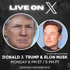 Elon Musk susţine că interviul său cu Donald Trump pe X, care a început cu întârziere, a avut dificultăţi tehnice din cauza unui atac cibernetic "masiv". Despre ce au vorbit cei doi miliardari