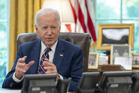 Biden a discutat cu patru dintre aliaţii săi europeni despre tensiunile din Orientul Mijlociu şi încetarea focului în Gaza