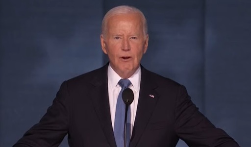 Joe Biden, la Convenţia Democrată: „Nu există loc în America pentru violenţa politică, niciunul. Democraţia trebuie să fie păstrată”. Preşedintele SUA l-a catalogat din nou pe Donald Trump ca fiind un „ratat” - VIDEO