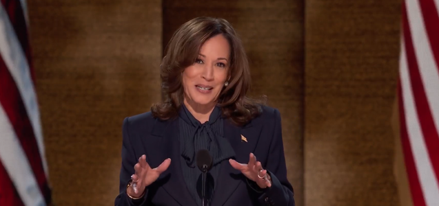 UPDATE - Kamala Harris acceptă nominalizarea istorică a democraţilor pentru preşedinţie: Promit să fiu un preşedinte pentru toţi americanii/ Donald Trump e un om neserios, dar consecinţele faptului de a-l duce înapoi la Casa Albă sunt foarte grave - VIDEO