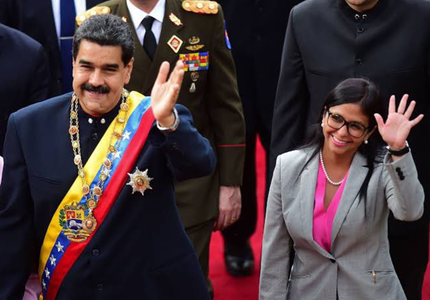 Vicepreşedinta venezueleană Delcy Rodriguez, numită în postul strategic de ministru al Petrolului, în cadrul unei remanieri, anunţă Nicolas Maduro