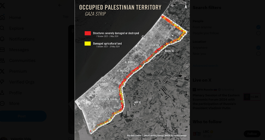 Amnesty acuză Israelul de ”crime de război” şi cere o anchetă internaţională împotriva armatei israeliene care a distrus ”deliberat şi sistematic” structuri şi recolte pentru a crea o zonă-tampon reprezentând aproximativ 16% din teritoriul Fâşiei Gaza