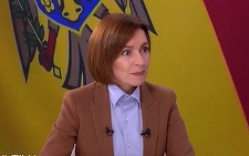 R. Moldova - Preşedintele Maia Sandu, surprinsă de cutremurul produs în România, în timpul unui interviu - FOTO, VIDEO