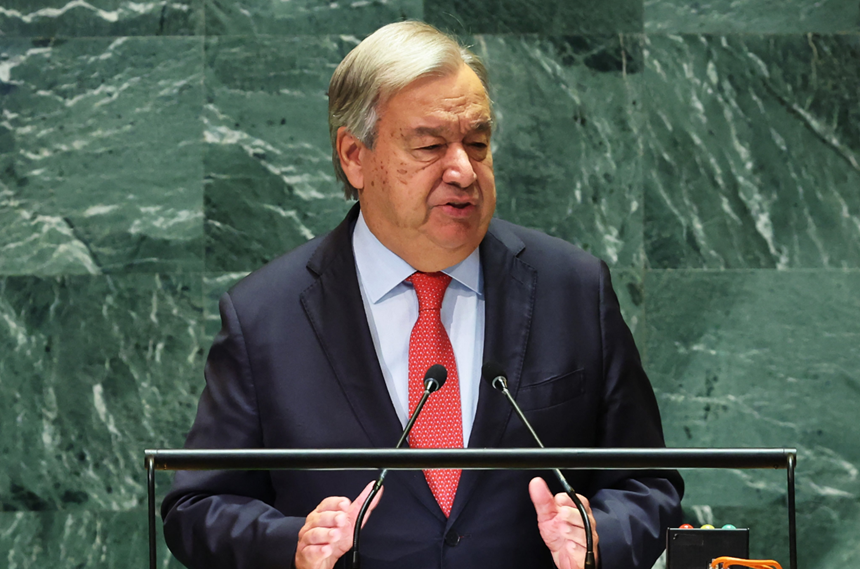 Libanul, ”pe marginea prăpastiei”, trage un semnal de alarmă secretarul general al ONU Antonio Guterres în faţa liderilor lumii