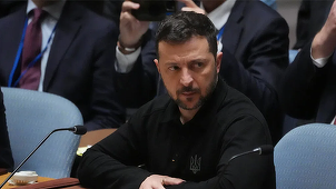 Zelenski cere Consiliului de Securitate al ONU să ”constrângă” Rusia la pace