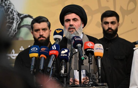 Hashim Safi Al Din, succesorul natural la conducerea Hezbolah al lui Hassan Nasrallah. Fiul vărului lui Nasrallah, căsătorit cu fiica lui Soleimani