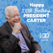 Fostul preşedinte american Jimmy Carter împlineşte 100 de ani şi stabileşte un record - este primul fost şef al Casei Albe care ajunge la această vârstă