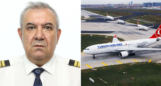 Un pilot de la Turkish Airlines moare în zbor, iar aeronava A350 aterizează de urgenţă la New York. Avionul asigura zborul TK204 de la Seattle la Istanbul