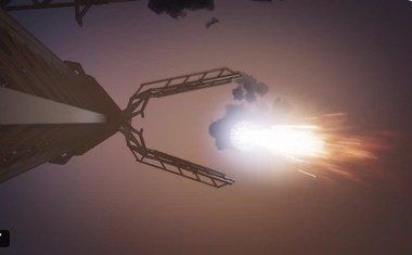UPDATE - SpaceX reuşeşte o manevră spectaculoasă: să prindă din zbor o parte din mega-racheta sa Starship - VIDEO