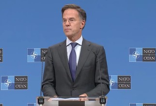 Mark Rutte stabileşte ca „prioritate absolută” a NATO consolidarea descurajării şi apărării. El laudă autorităţile române şi SACEUR pentru „răspunsul lor rapid şi eficient” la incidentul cu drona de miercuri