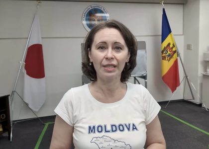 Ludmila Vizdoagă a mers 1300 de kilometri din Coreea de Sud până în Japonia pentru a vota la alegerile din Republica Moldova - VIDEO