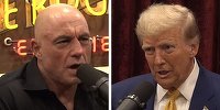 Donald Trump i-a acordat un interviu de trei ore lui Joe Rogan. Candidatul republican la preşedinţia SUA vorbeşte despre „cea mai mare greşeală” a mandatului său la Casa Albă