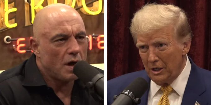 Donald Trump i-a acordat un interviu de trei ore lui Joe Rogan. Candidatul republican la preşedinţia SUA vorbeşte despre „cea mai mare greşeală” a mandatului său la Casa Albă