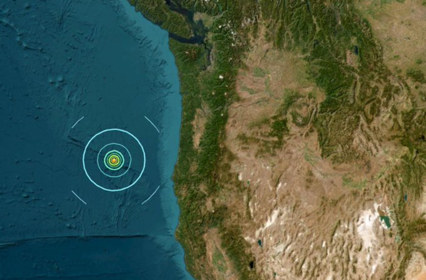 Cutremur de magnitudinea 6 în largul Coastei de Vest a SUA