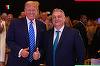 Cu Trump ca prieten, Ungaria lui Orban gândeşte în stil mare. Premierul ungar i-a urat succes republicanului într-o convorbire telefonică: "O să deschid o mulţime de sticle de şampanie"
