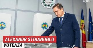 UPDATE - ALEGERI ÎN MOLDOVA: Alexandr Stoianoglo, candidatul susţinut de socialişti, şi-a exercitat dreptul la vot: Am votat pentru o Moldovă liberă şi prosperă