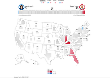 Primele secţii de votare se închid în statele Indiana şi Kentucky. Urmează Florida, Georgia şi Virginia