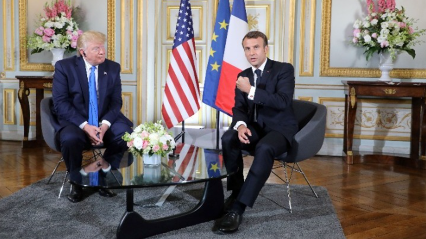 Macron şi Trump îşi exprimă voinţa, la telefon, ”să acţioneze în vederea revenirii păcii şi stabilităţii” 