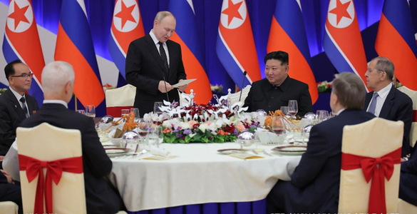 Kim Jong Un ratifică prin decret tratatul apărării reciproce cu Rusia