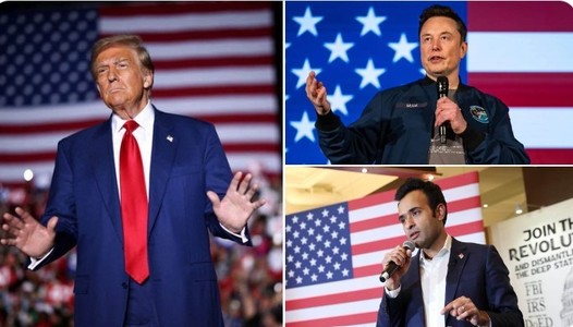 Miliardarii Elon Musk şi Vivek Ramaswamy vor conduce noul „Departament al eficienţei guvernamentale” în administraţia Trump. Acronimul noului departament, DOGE, coincide cu numele criptomonedei pe care Musk o promovează