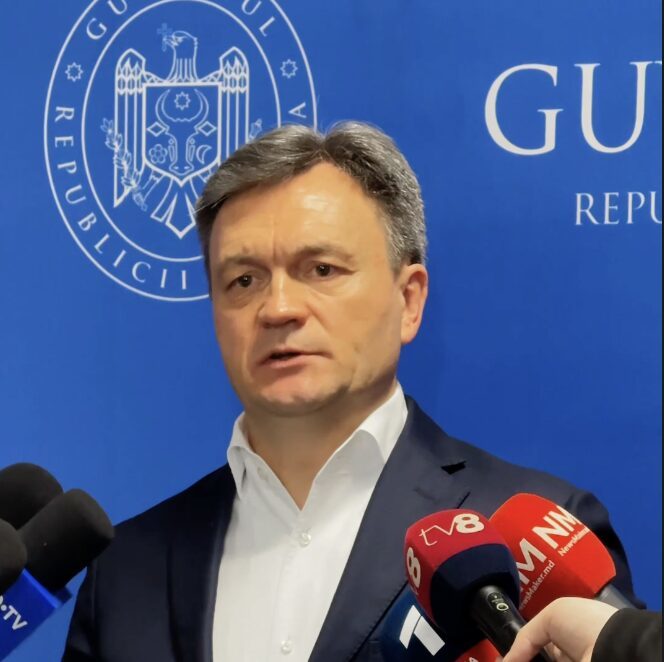 Premierul Dorin Recean spune că ţara sa luptă cu o grupare criminală organizată, sponsorizată din exterior cu aproape 2% din PIB-ul Republicii Moldova