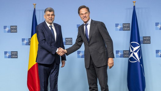 Mark Rutte:  România este „un prieten ferm al Ucrainei”, NATO şi-a consolidat apărarea pe flancul estic