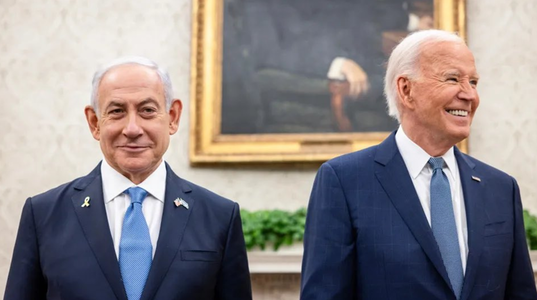 Biden denunţă drept ”scandaloase” mandatele de arestare emise de CPI pe numele lui Netanyahu şi Gallant şi o ”echivalenţă” cu liderul aripii armate a Hamas, Mohammed Deif