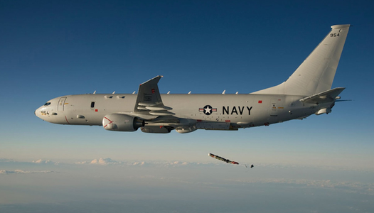 China supraveghează un avion militar american de patrulare antisubmarin de tip Boeing P-8A Poseidon care survolează Strâmtoarea Taiwan