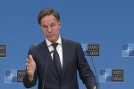 Mark Rutte spune că posibilitatea doborârii dronelor care ameninţă Republica Moldova este mai degrabă o chestiune de reglat bilateral, între Bucureşti şi Chişinău