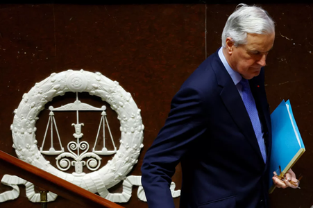 UPDATE-Guvernul Barnier, îndepărtat de la putere printr-o moţiune de cenzură