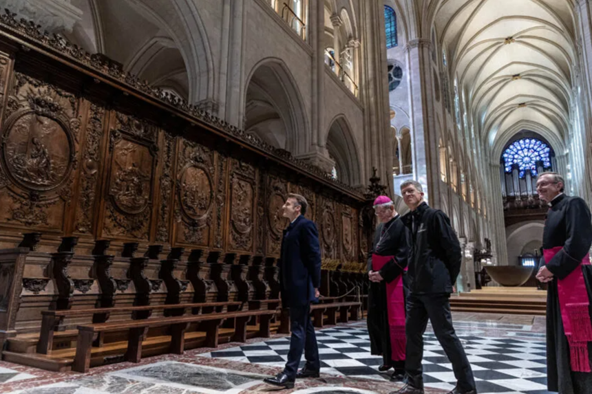 Macron îl primeşte pe Trump şi apoi pe Zelenski înaintea redeschiderii Catedralei Notre-Dame de Paris