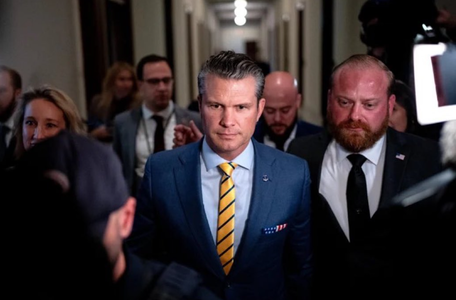 Trump anunţă că-şi păstrează încrederea în în Pete Hegseth să preia conducerea Pentagonului. ”Pete se descurcă foarte bine”