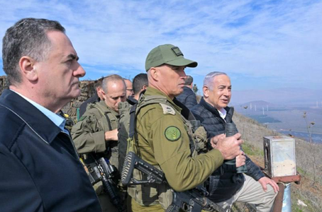 Netanyahu anunţă că a odonat armatei să ”să preia controlul” zonei-tampon a Platoului Golan. El îşi atribuie căderea lui Bashar al-Assad. Atacuri ale armatei israeliene în apropiere de Damasc