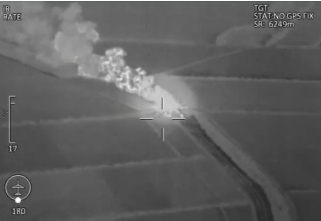 Serviciile Ucrainene Declară Distrugerea unui Tren Rusesc cu 40 de Vagoane de Combustibil