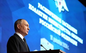 Putin acuză Occidentul că împinge Rusia spre liniile sale roşii, forţând-o să răspundă. Forţele ruse au iniţiativa pe întreaga linie a frontului în Ucraina, iar în acest an au cucerit 189 de localităţi, susţine el. Şapte sarcini trasate Apărării - FOTO