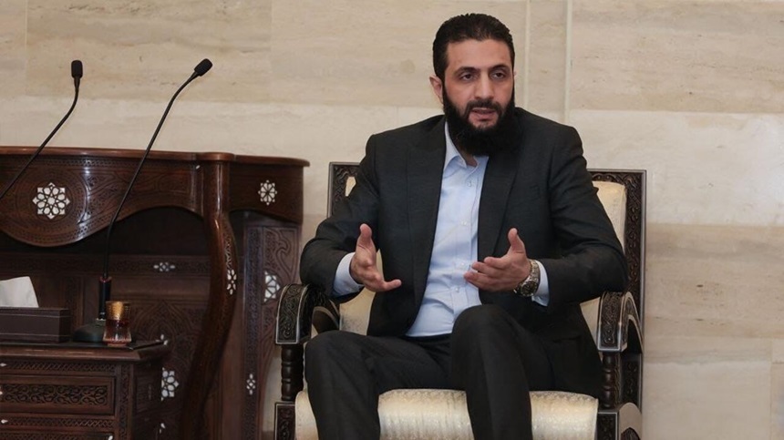 Liderul de facto la Siriei, Ahmed al-Sharaa, anunţă că armele vor fi plasate sub controlul statului