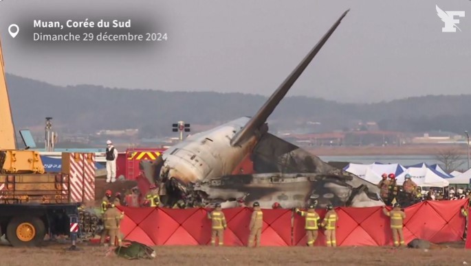 AVION PRĂBUŞIT. 179 de persoane au murit în cel mai grav dezastru aerian din Coreea de Sud. Experţii pun la îndoială teoria lovirii unui stol de păsări. Cutiile negre au fost recuperate