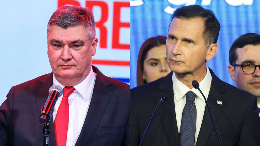 Zoran Milanović, considerat un „Trump al Croaţiei”, a obţinut cele mai multe voturi la alegerile prezidenţiale, dar va trebui să se confrunte cu Primorac în turul doi