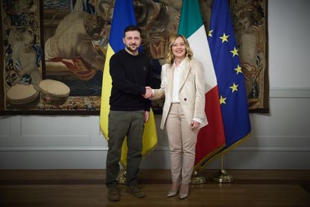 Volodimir Zelenski şi Giorgia Meloni au discutat despre consolidarea apărării aeriene a Ucrainei