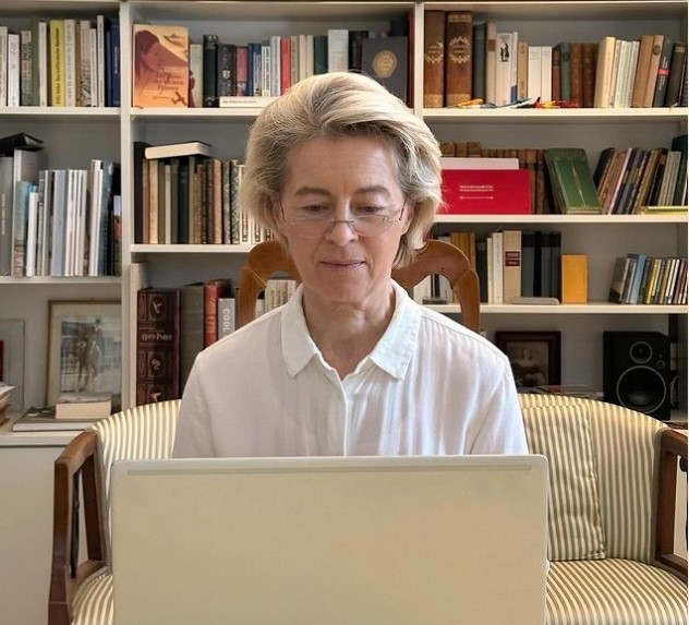 Ursula von der Leyen a fost internată în spital timp de o săptămână din cauza pneumoniei