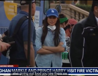 Incendiile din California: Harry şi Meghan au vizitat un centru de ajutor din Pasadena - VIDEO