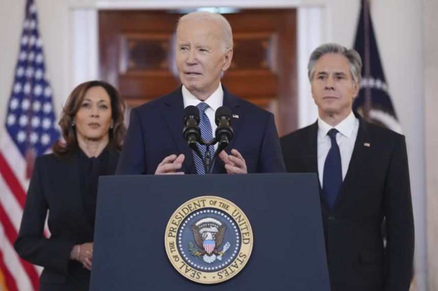 Biden anunţă că muncit ”în echipă” cu Trump la acordul din Fâşia Gaza