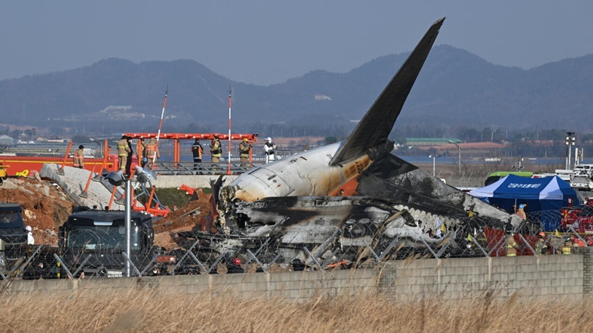 Coreea de Sud prelungeşte închiderea Aeroportului Internaţional Muan până pe 18 aprilie