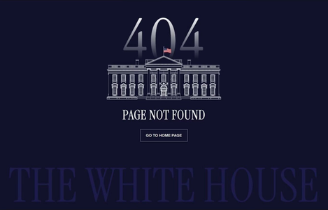 Trump închide versiunea spaniolă a site-ului Casei Albe