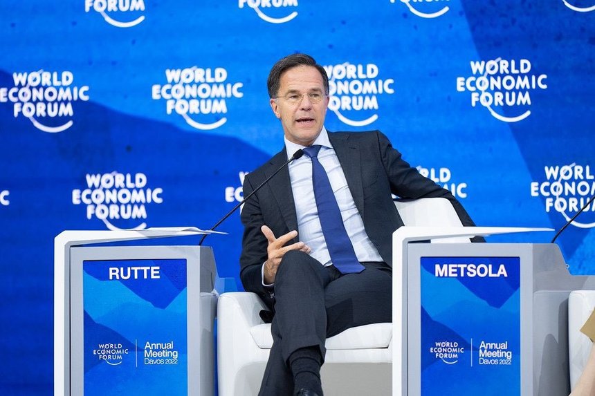 Mark Rutte, la Davos: Donald Trump „are dreptate” când spune că cheltuielile de apărare ale Europei sunt o „problemă”